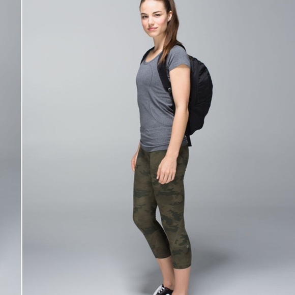 lululemon Run Inspire Crop II Luxtreme Savasana Camo - Picture 16 of 16